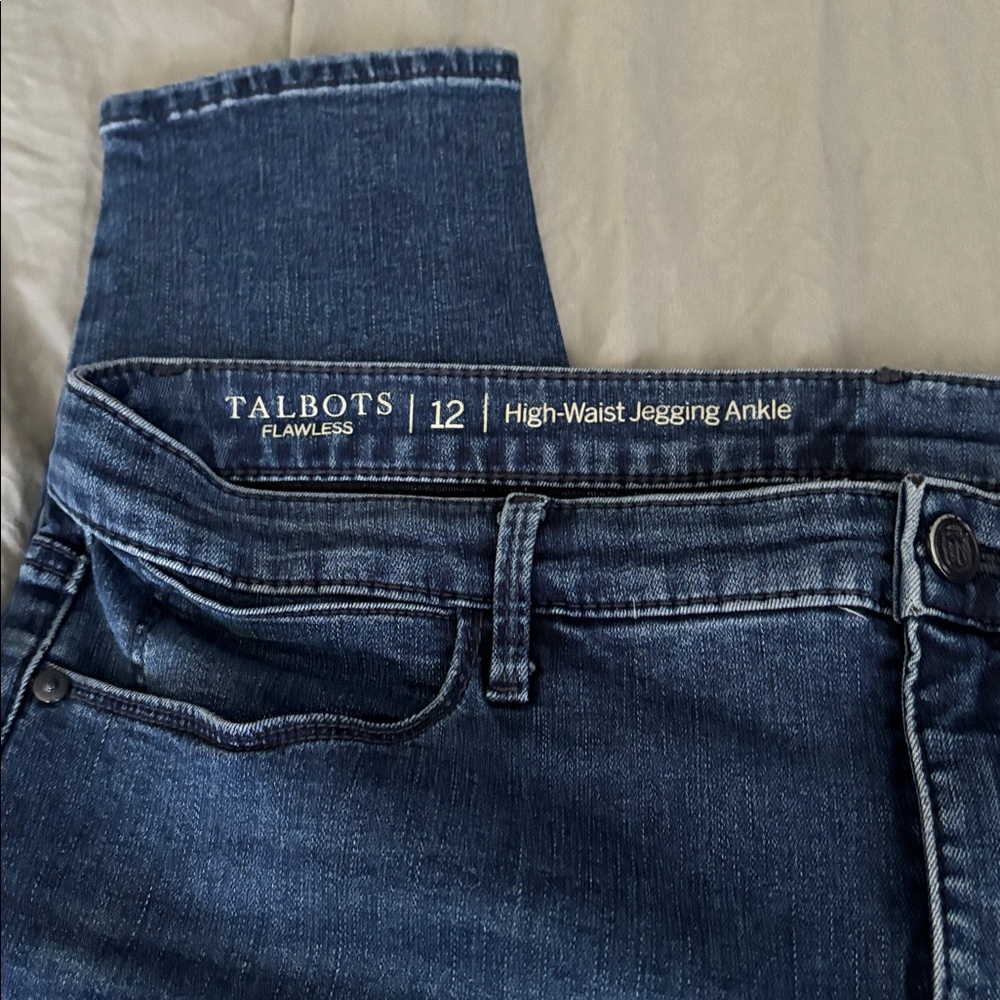 Talbots Dark Blue Skinny Jeans - Picture 4 of 7